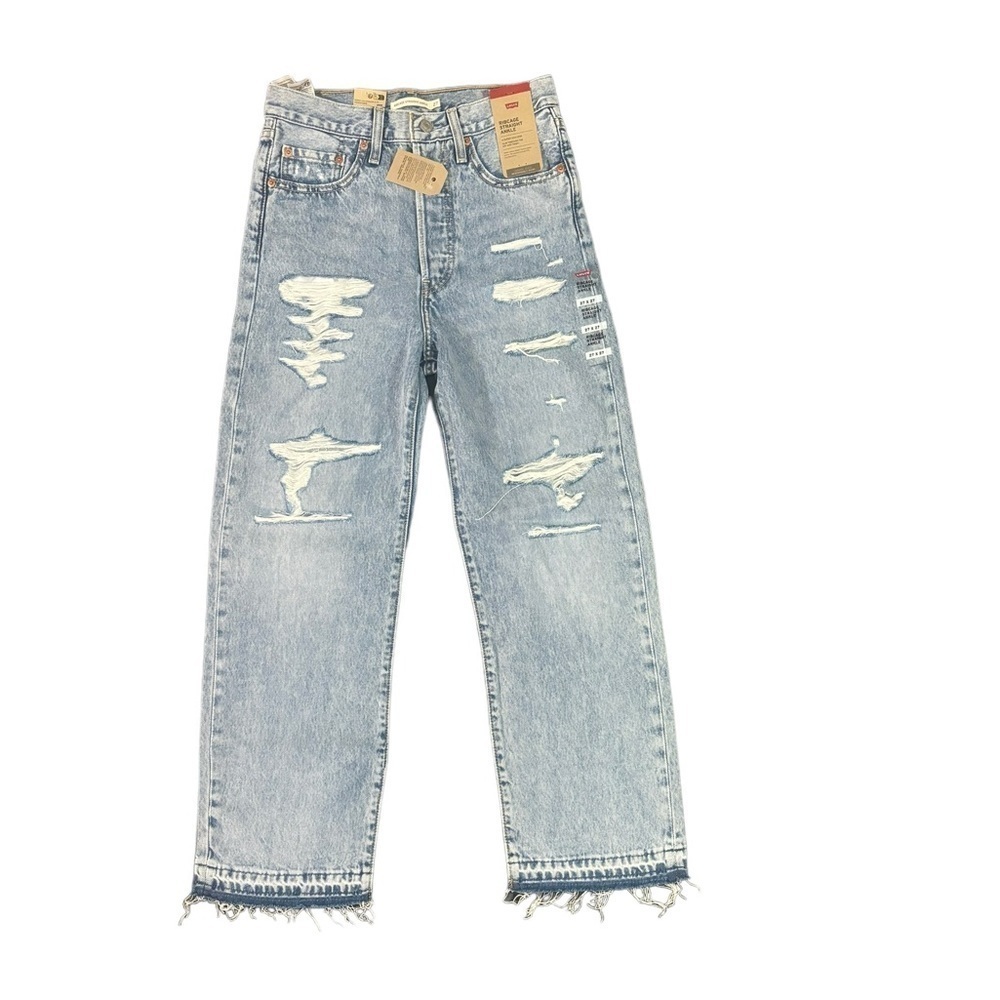 LEVIS Ribcage straight ankle size 27 - Picture 4 of 14